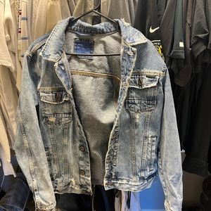 Zara denim jacket coat